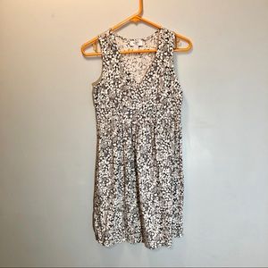 Loft petite xs empire waist floral dress